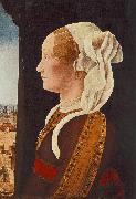 Ercole de Roberti, Portrait of Ginevra Bentivoglio